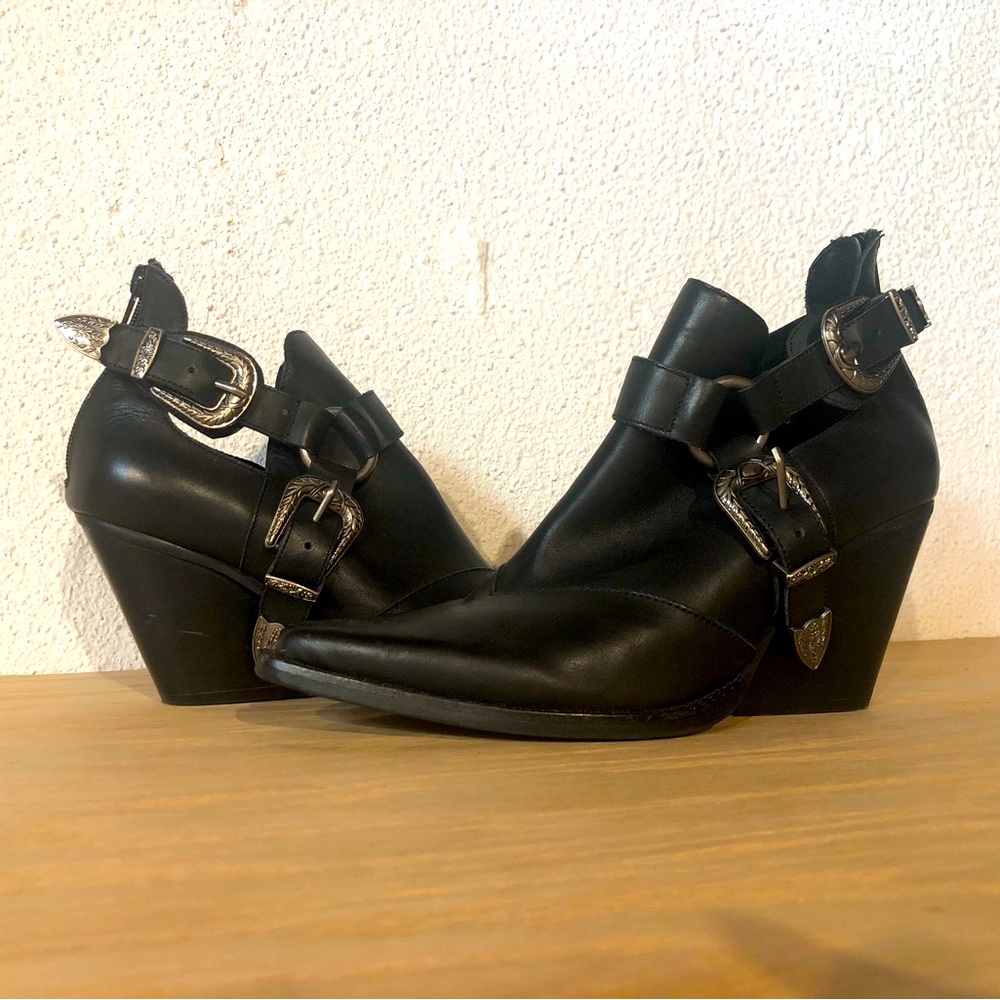 Jeffrey Campbell western ankle booties